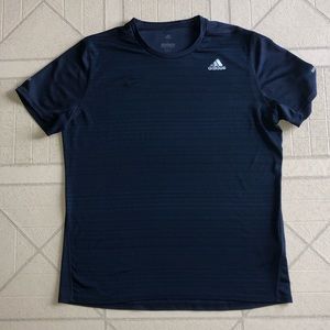 Men’s Size L ADIDAS Blue Shirt Sleeve Dry Fit T-Shirt